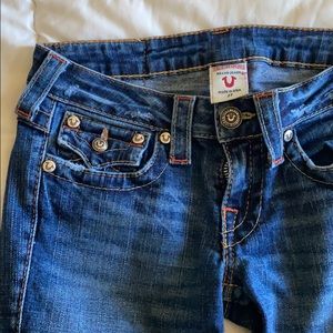 True religion size 27 bootcut jeans